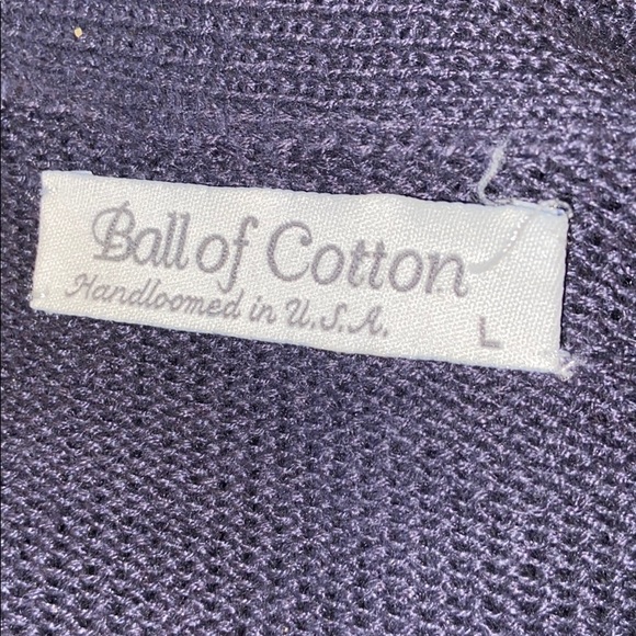 Ball of Cotton Women Purple Cardigan With Zipper L - Picture 4 of 11